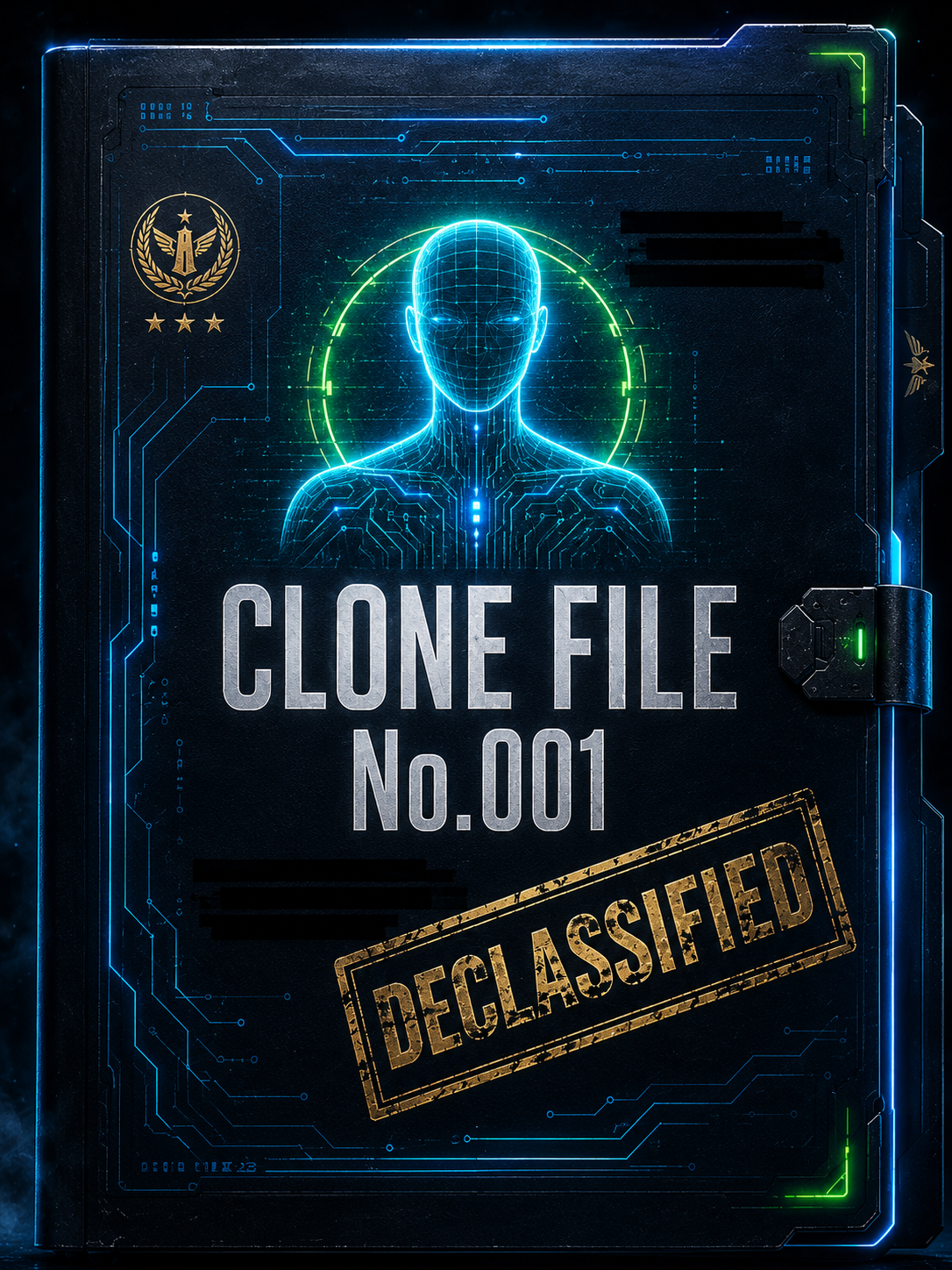 Clone File No.001 — Declassified cover