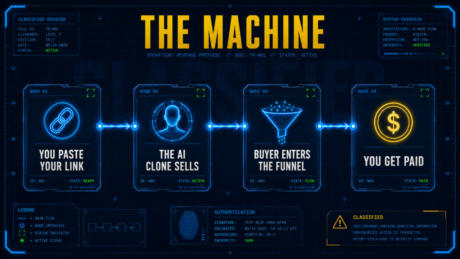 The Machine four-node blueprint
