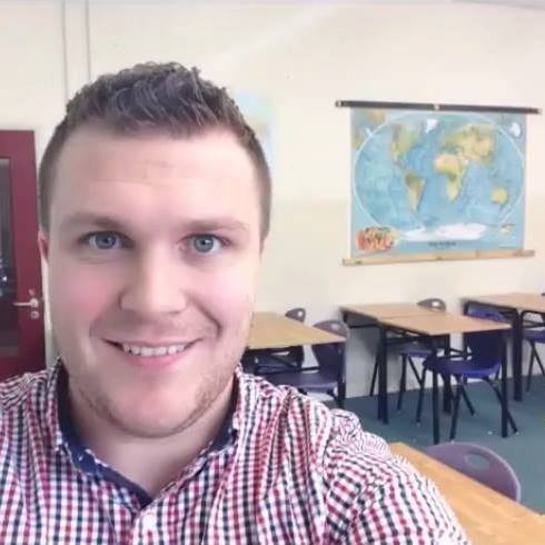 Aidan Corkery — secondary school teacher, Maynooth, Ireland